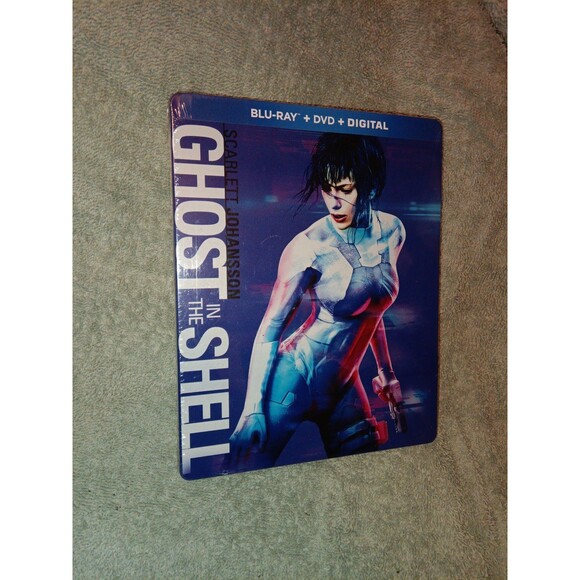 Ghost in the Shell [ Limited Edition STEELBOOK ] (Blu-ray + DVD) NEW Sealed - Picture 1 of 2